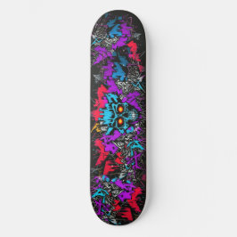 Wildstyle Graffiti 2 Mini Skateboard Bräda 18,5 Cm