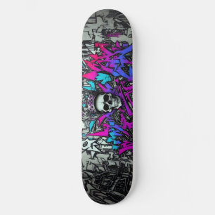Wildstyle Graffiti 3 Mini Skateboard Bräda 18,5 Cm