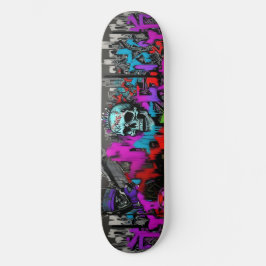 Wildstyle Graffiti 5 Mini Skateboard Bräda 18,5 Cm