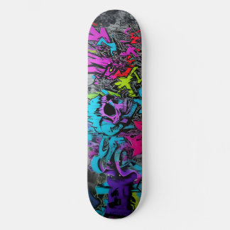 Wildstyle Graffiti 7 Mini Skateboard Bräda 18,5 Cm