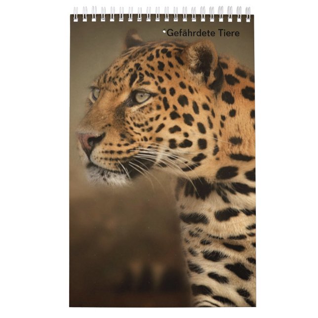 Wildtiere als Kalender (Omslag)