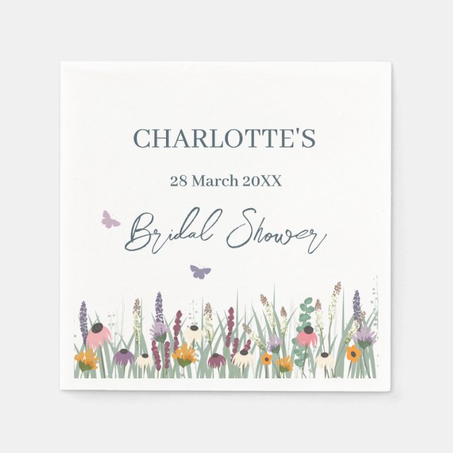 Wildwers Möhippa Party Pappersservett (Framsidan)