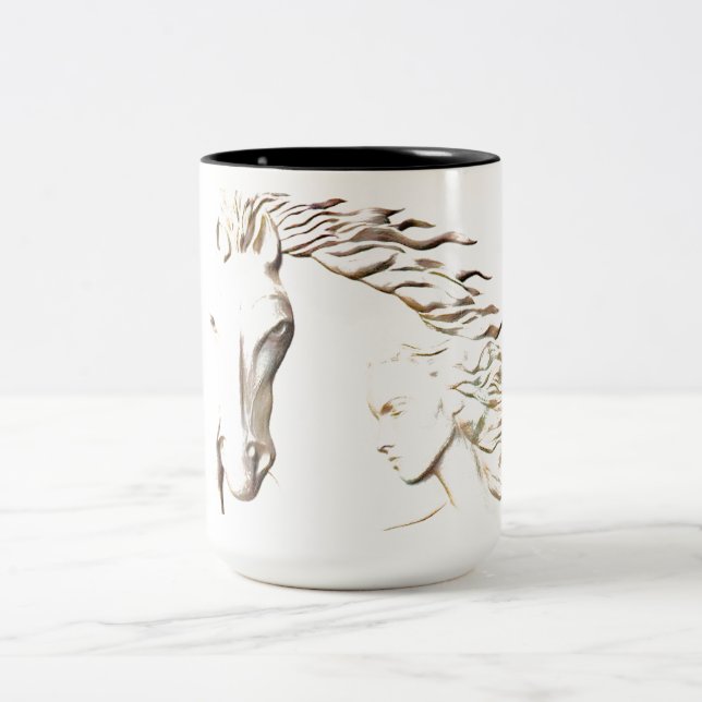 WildWind Ceramic Mugg av Mustang Meg  (Center)