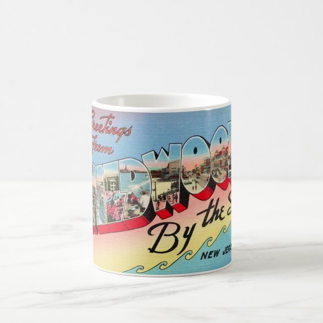 Wildwood av Sea Postcard Kaffemugg (Center)