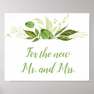 Wildwood Botanicals Cards & Gifts Sign Poster