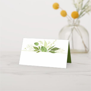 Wildwood Botanicals Rustic Greenery Placeringskort