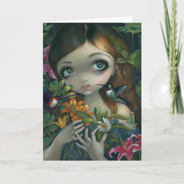 "Wildwood Bouquet"-gratulationskort Kort (Framsida)