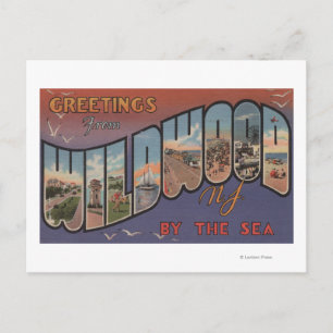 Wildwood by the Sea, New jersey 2 Vykort
