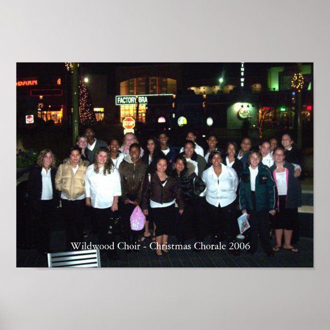Wildwood Choir Poster (Framsidan)