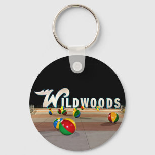 Wildwood Logga in Wildwood New jersey Nyckelring