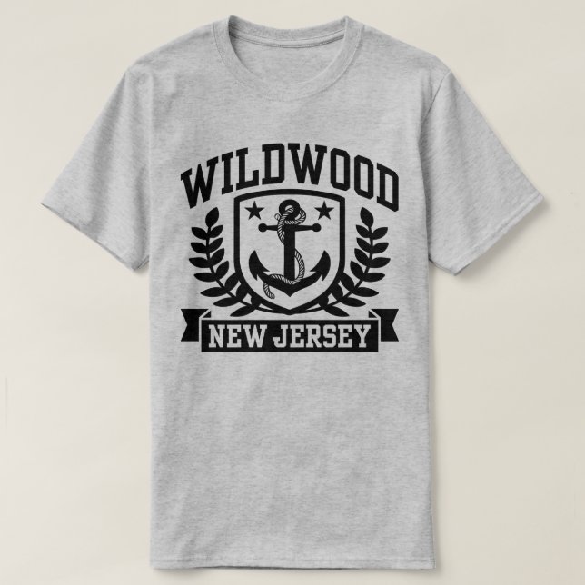 Wildwood New jersey T-shirt (Design framsida)