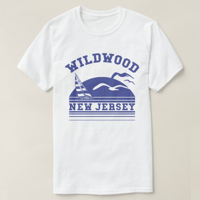 Wildwood New jersey Tee (Design framsida)