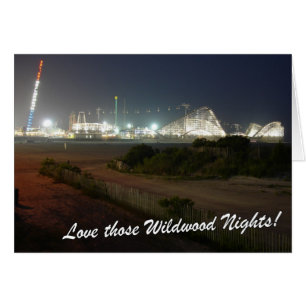Wildwood Nights Hälsningskort