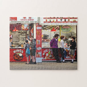 Wildwood NJ – Matstånd Pussel