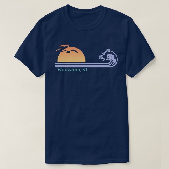 Wildwood NJ T-shirt (Design framsida)