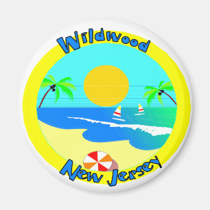 Wildwood som är ny - jersey magnet