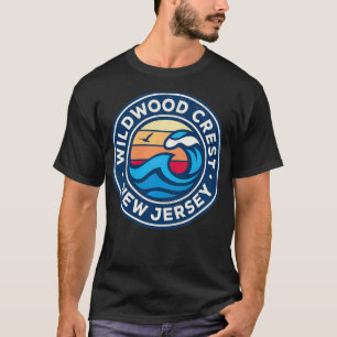 Wildwood Vapensköld New jersey NJ Vintage Nautical T Shirt
