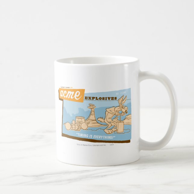 WILE E. COYOTE™ Acme Explosives 2 Kaffemugg (Höger)