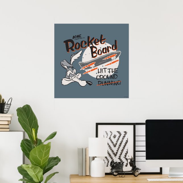 WILE E. COYOTE™ ACME Raketbräda Poster (Hemmakontoret)