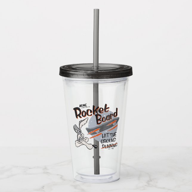WILE E. COYOTE™ ACME Raketbräda Take Away Mugg (Framsida)