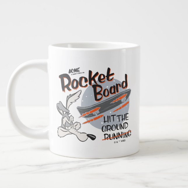 WILE E. COYOTE™ ACME Rocket Board Jumbo Mugg (Vänster)