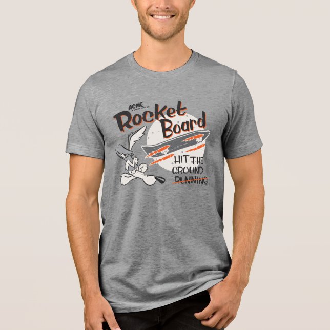 WILE E. COYOTE™ ACME Rocket Board T Shirt (Framsida)