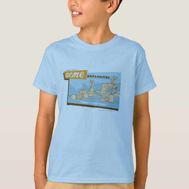 WILE E. COYOTE™ Acme Sprängämnen 2 Tee Shirt (Framsida)