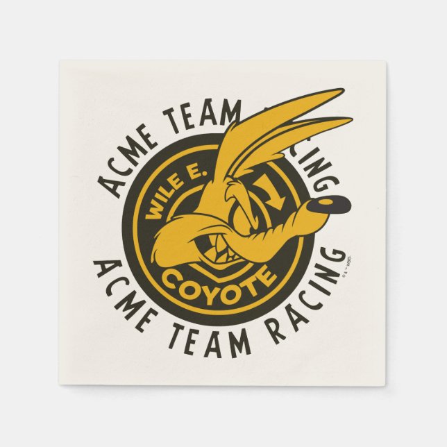 WILE E. COYOTE™ Acme Team Racing Pappersservett (Framsidan)