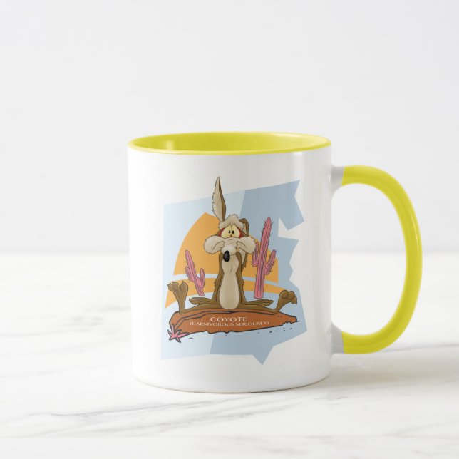 WILE E. COYOTE™ (Carnivorous Serious) Mugg (Höger)