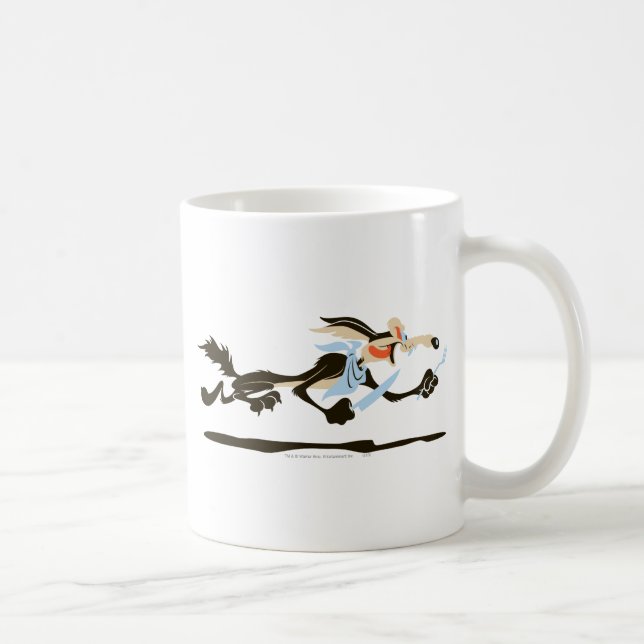 WILE E. COYOTE™ Chasing Middag Kaffemugg (Höger)