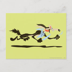 WILE E. COYOTE™ Chasing Middag Vykort