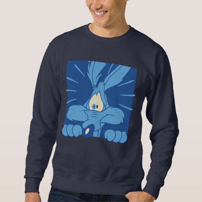 WILE E. COYOTE™ Chockad Ausdruck Lång Ärmad Tröja (Framsida)