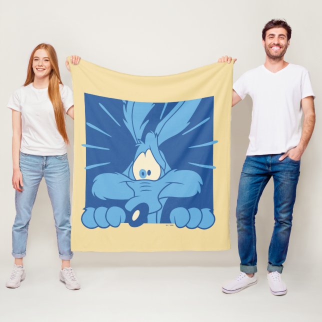 WILE E. COYOTE™ Chockad min Fleecefilt (På plats)