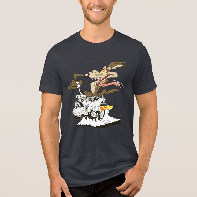 WILE E. COYOTE™ Crazy Driver T-shirt (Framsida)