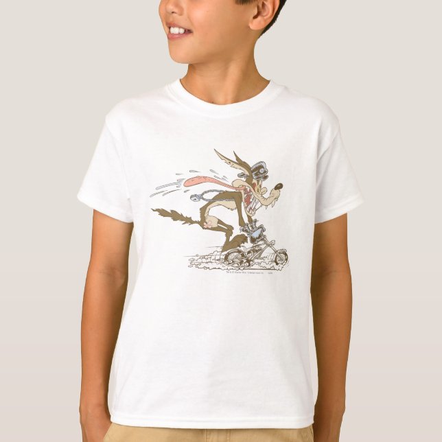 WILE E. COYOTE™ Cycle Racer T Shirt (Framsida)