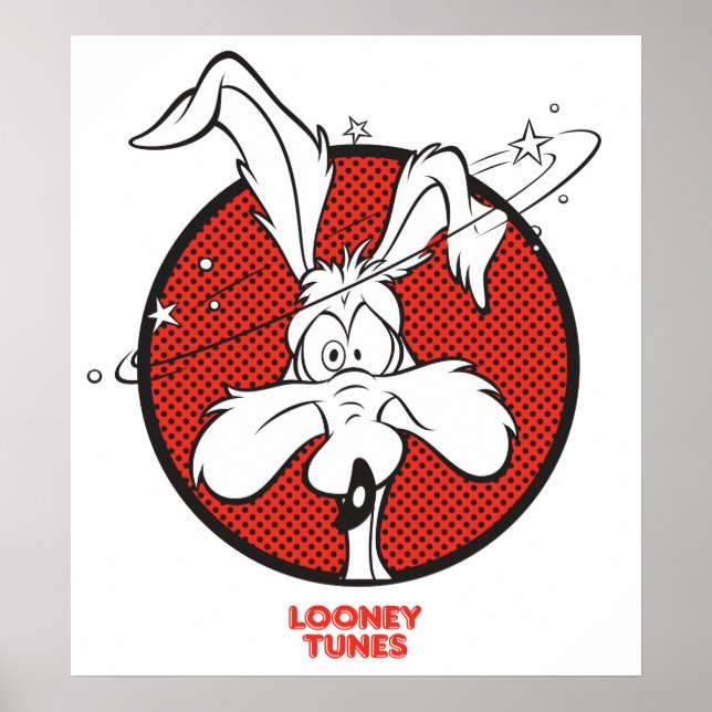 Wile E. Coyote Dotty Icon Poster (Framsidan)