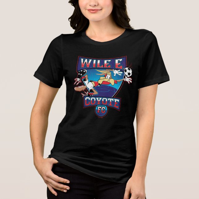 WILE E. COYOTE™ Football Club Badge T Shirt (Framsida)