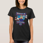 WILE E. COYOTE™ Football Club Badge T Shirt<br><div class="desc">Check out WILE E. COYOTE™ defend the goal in this fun Football Club badge! Wear this on a fun graphic tee,  mug,  or tote bag. Shop this design on even more custom Zazzle gifts!</div>