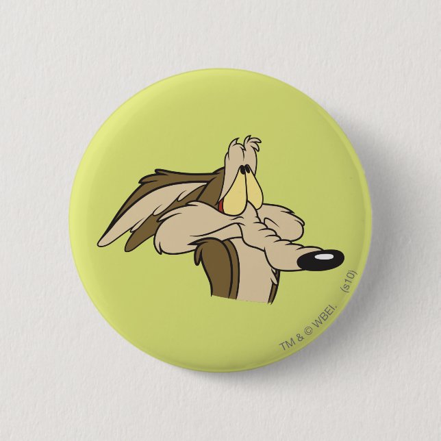 WILE E. COYOTE™ Förestående Undergång Knapp (Framsida)