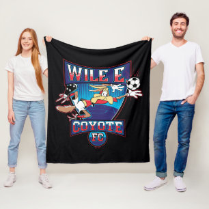 WILE E. COYOTE™ Fotbollsklubb emblem Fleecefilt