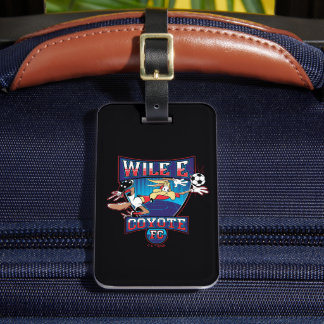 WILE E. COYOTE™ Fotbollsklubb logo Bagagebricka