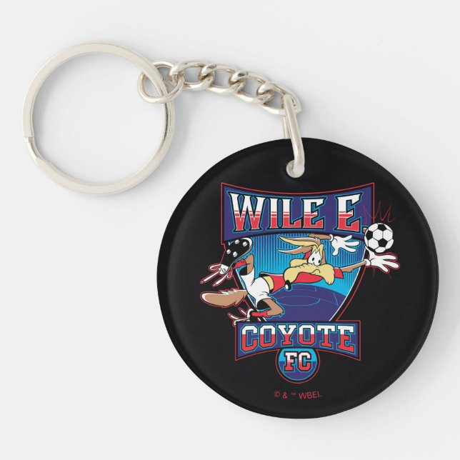 WILE E. COYOTE™ Fotbollsklubb-logotyp (Framsidan)