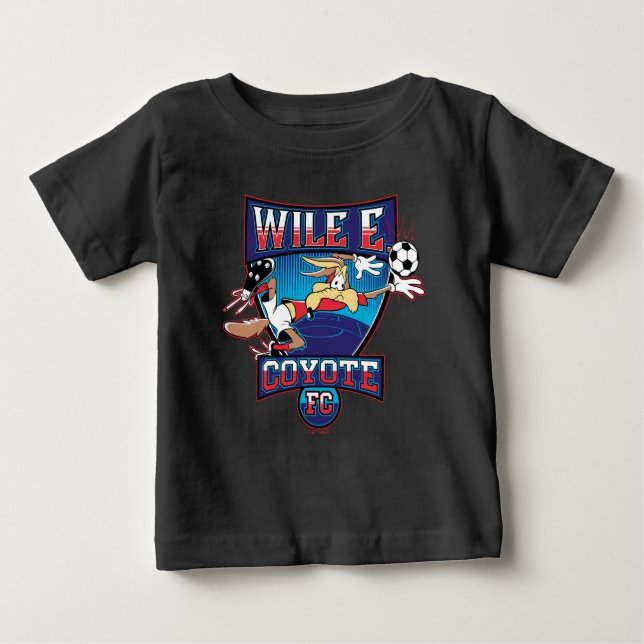 WILE E. COYOTE™ Fotbollsklubb-logotyp T Shirt (Framsida)