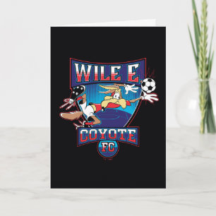 WILE E. COYOTE™ Fotbollsklubb-märke Kort