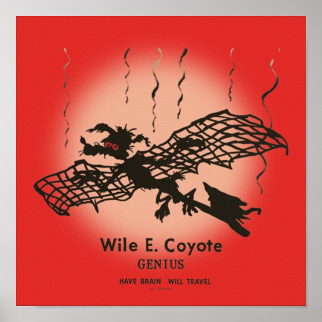 WILE E. COYOTE™ | Geni - ha hjärnan på resa Poster (Framsidan)