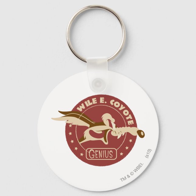 Wile E. Coyote Genius Nyckelring (Framsida)