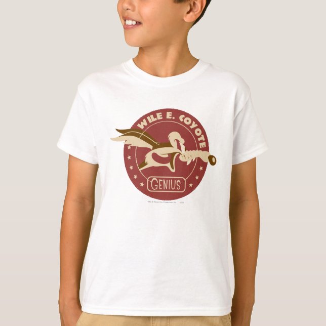 WILE E. COYOTE™ Genius Tee Shirt (Framsida)