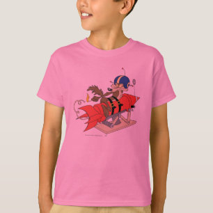 Wile E. Coyote Launching Red Rocket T Shirt