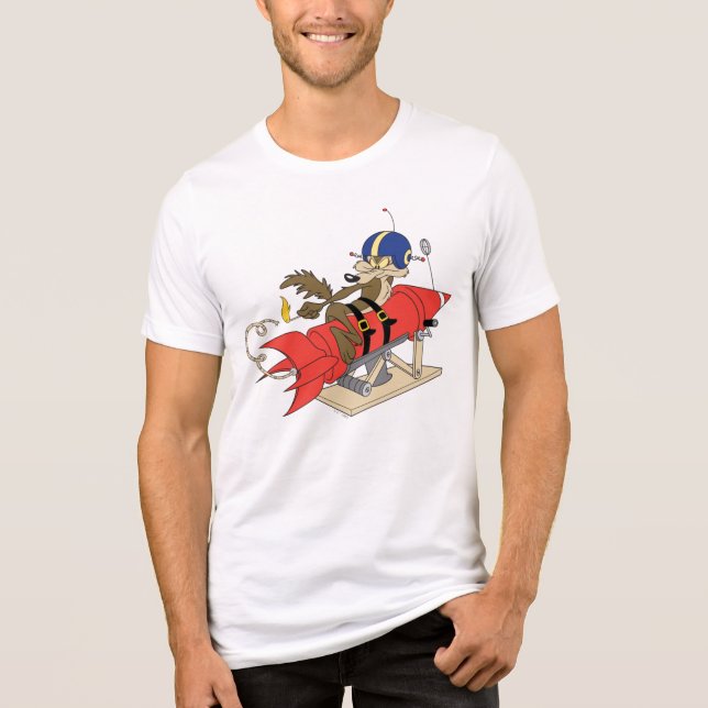 WILE E. COYOTE™ Launching Red Rocket Tee (Framsida)