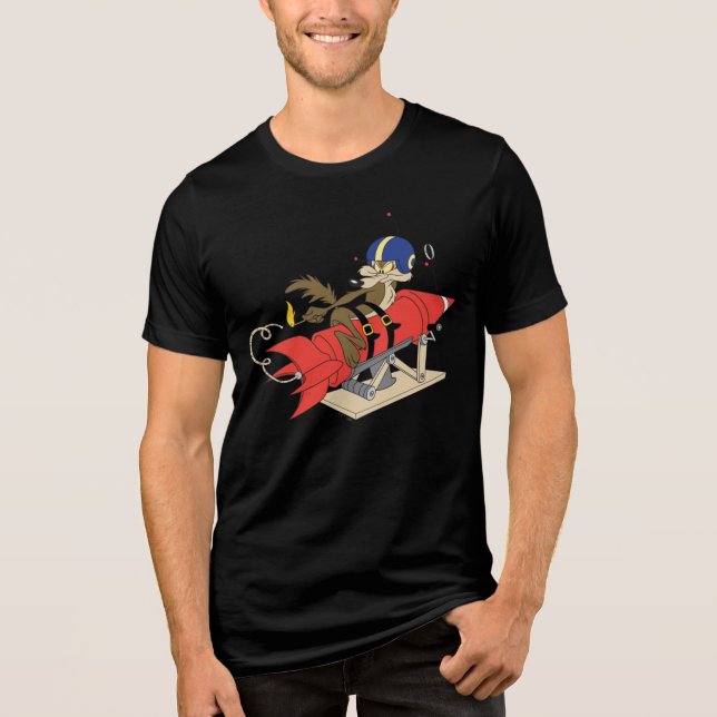 WILE E. COYOTE™ Launching Red Rocket Tee (Framsida)